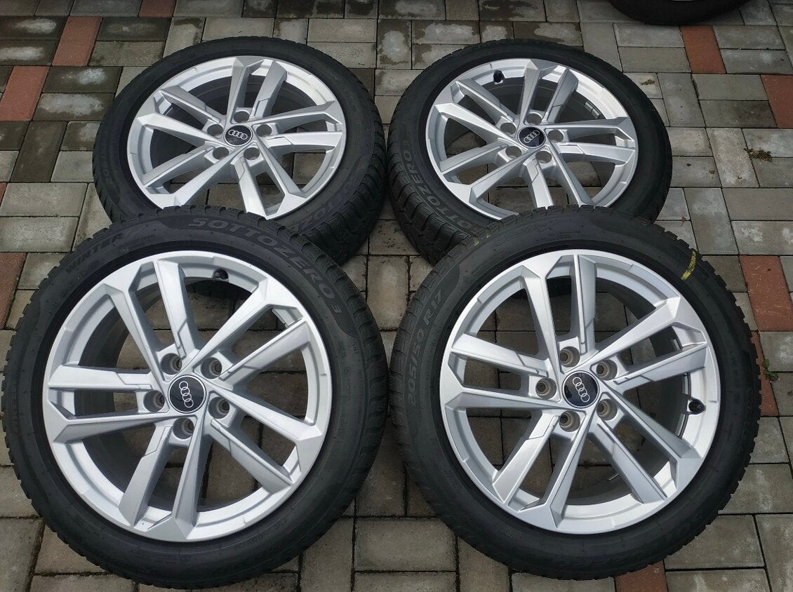 KIT HIVER AUDI A3 8Y S-LINE 205/50/R17 PIRELLI, Pneus et Jantes, Pneus hiver, Véhicule de tourisme, 205 mm