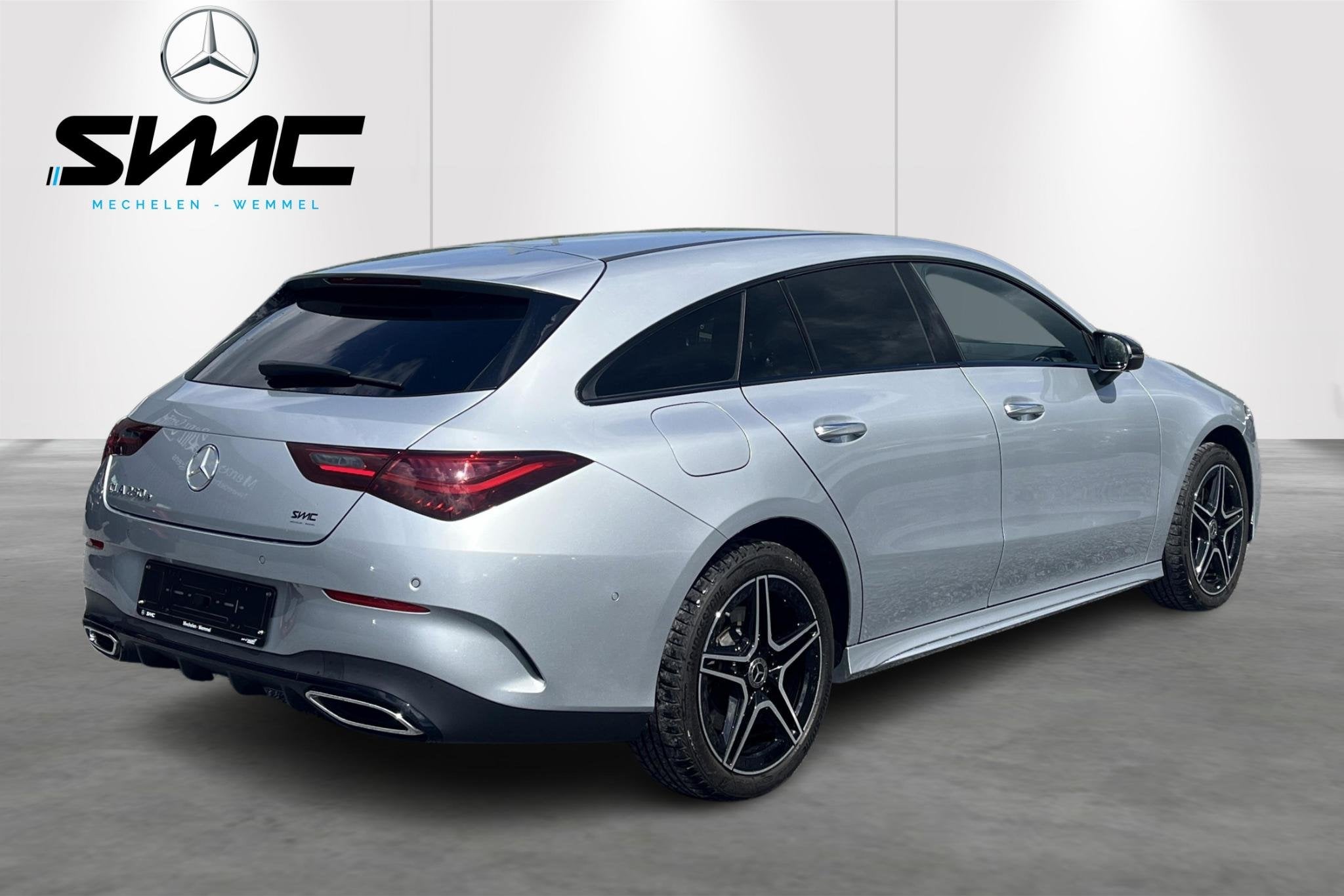 Mercedes-Benz CLA-klasse Shooting Brake CLA 250 e AMG Line N, Auto's, CLA, Stof, Gebruikt, Zwart