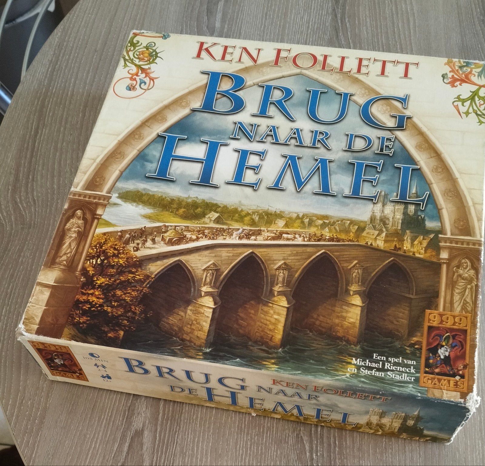 Brug naar de hemel, 999 gezelschapspel, Ophalen