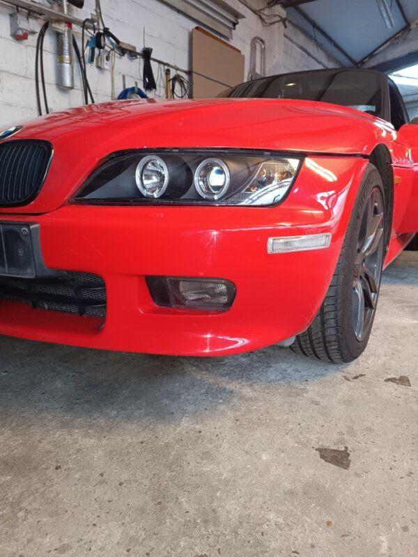 BMW Z3, Lederen bekleding, Achterwielaandrijving, Zwart, 4 cilinders