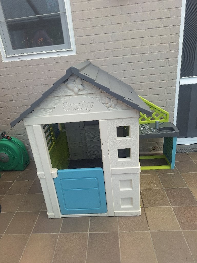 Smoby speelhuisje, Kinderen en Baby's, Ophalen, Gebruikt, Kunststof