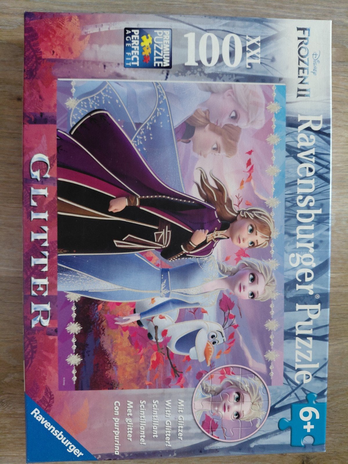 Puzzel Frozen, Ophalen, Meer dan 50 stukjes, Zo goed als nieuw, 6 jaar of ouder