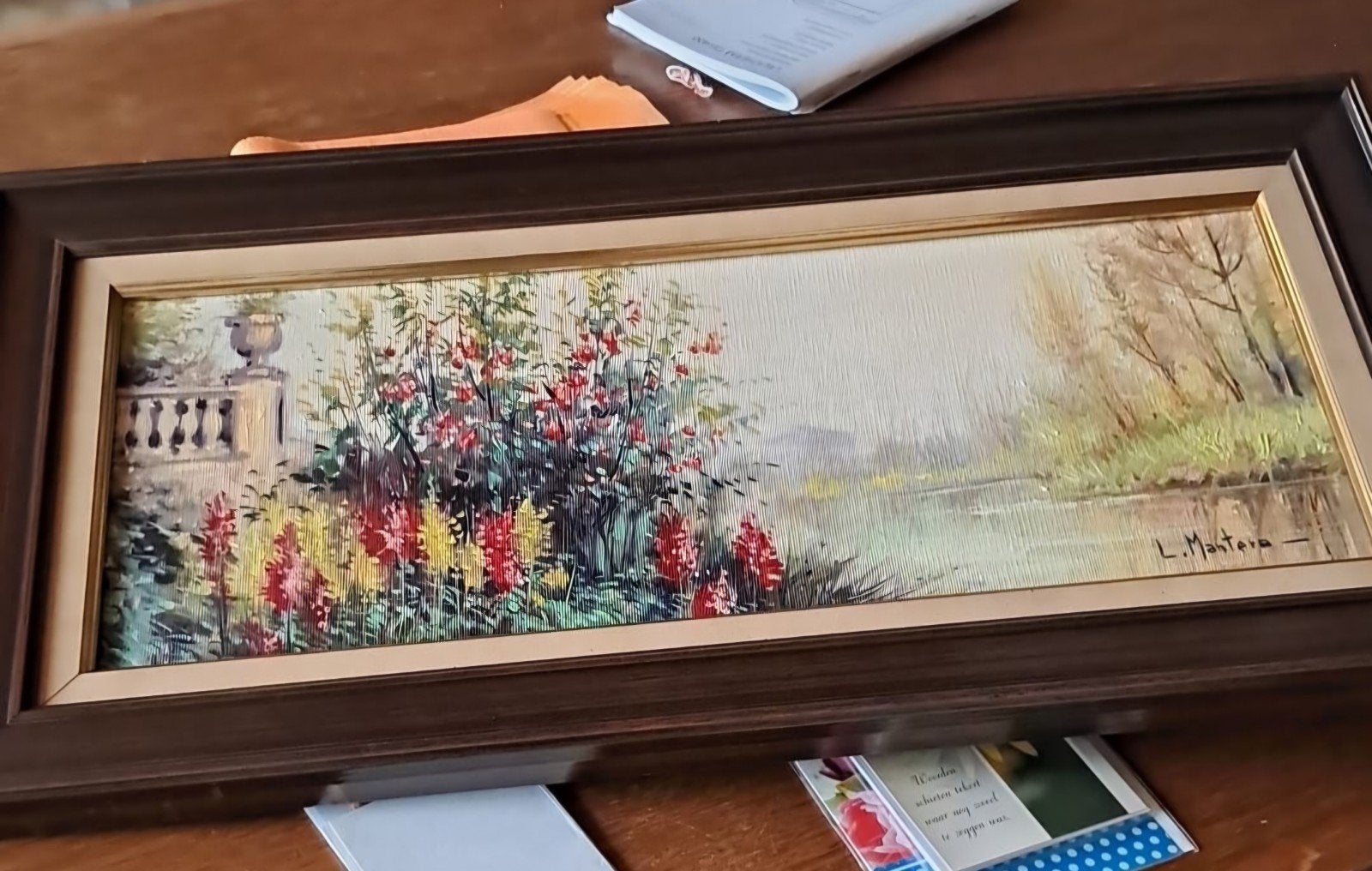 Schilderij L. Mantero, Enlèvement