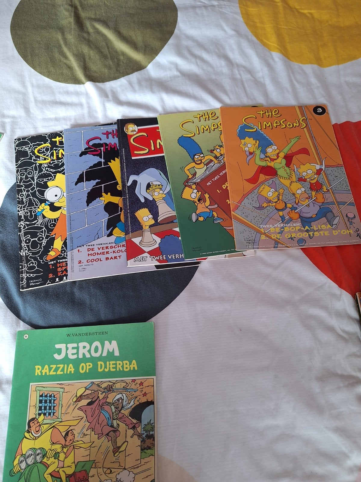 Strips Urbanus en simpsons, Enlèvement
