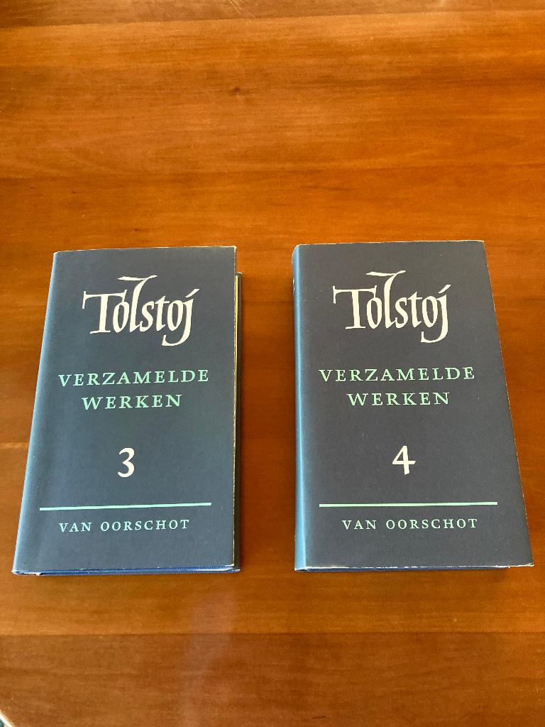 TOLSTOY : Verzamelde werken 3 & 4 -OORLOG EN VREDE, Ophalen of Verzenden