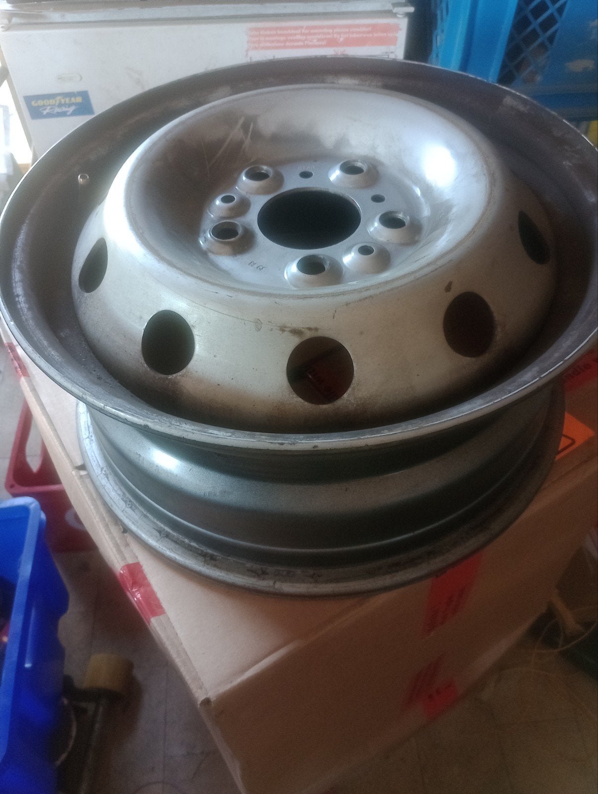 set velgen ducato maxi 6jx15 et68 71,1, Auto-onderdelen, 15 inch, Velg(en), Ophalen of Verzenden, Bestelwagen