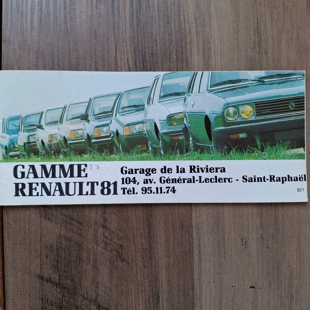 GAMME RENAULT  81, Ophalen of Verzenden, Nieuw, Renault