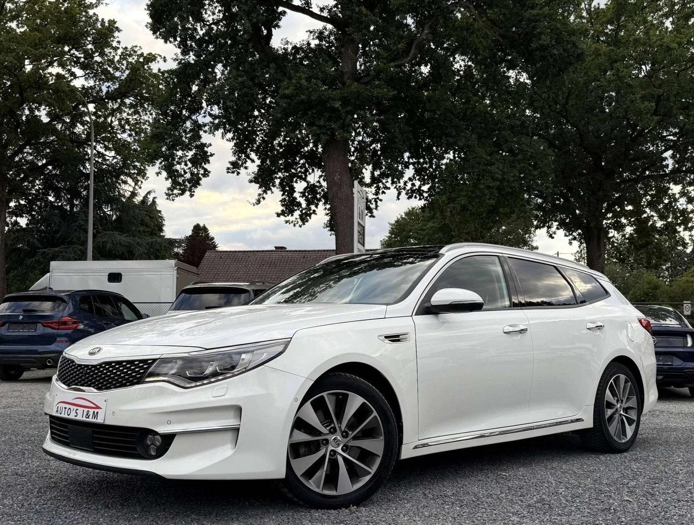 Kia Optima Sportswagon SW 1.7 CRDi Leder 360camera Pano Zete, Auto's, Kia, Automaat, Gebruikt, Zwart, 4 cilinders
