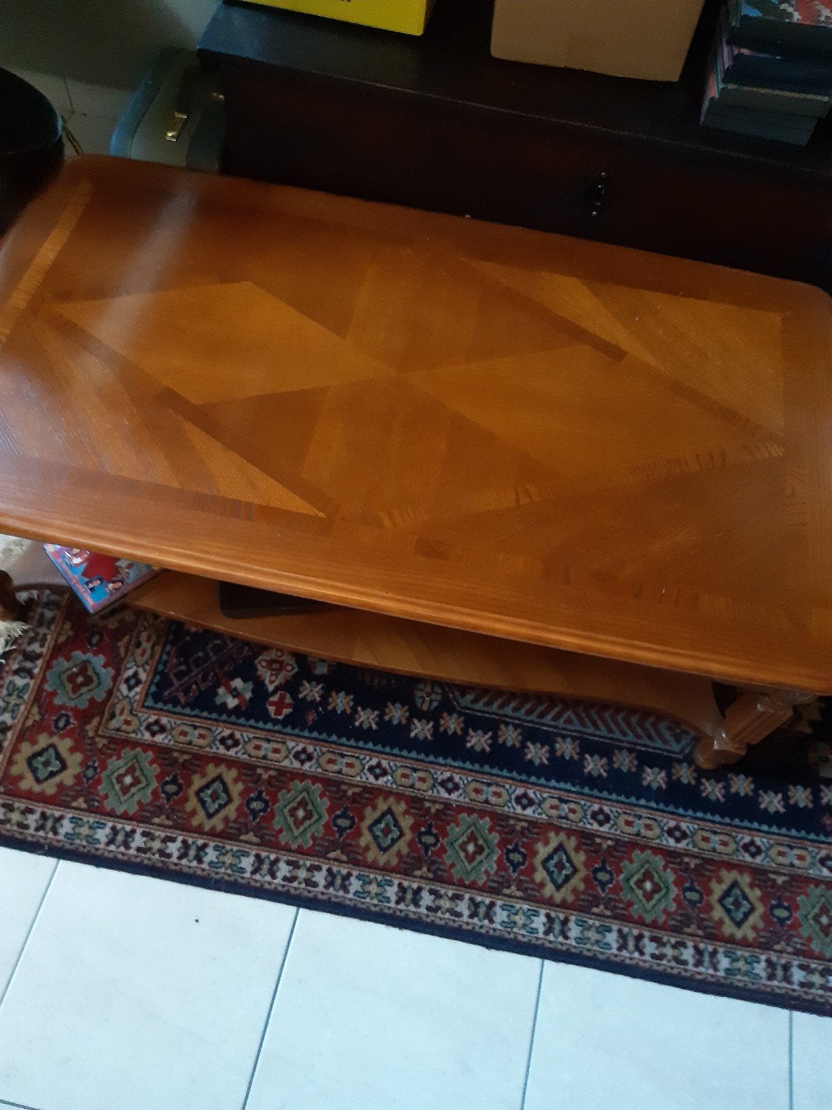 salontafel donkere kleur  mooie staat, Ophalen