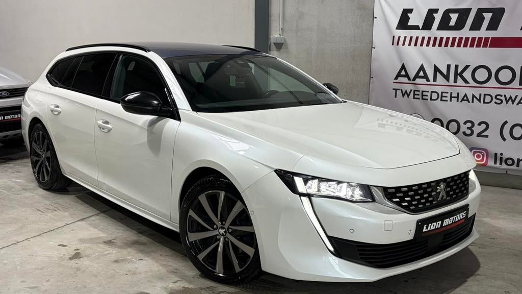 Peugeot 508 1.6 Hybride / Benzine | Gt Line | Showroomstaat, Euro 6, Entreprise, Entretenue par le concessionnaire, Noir