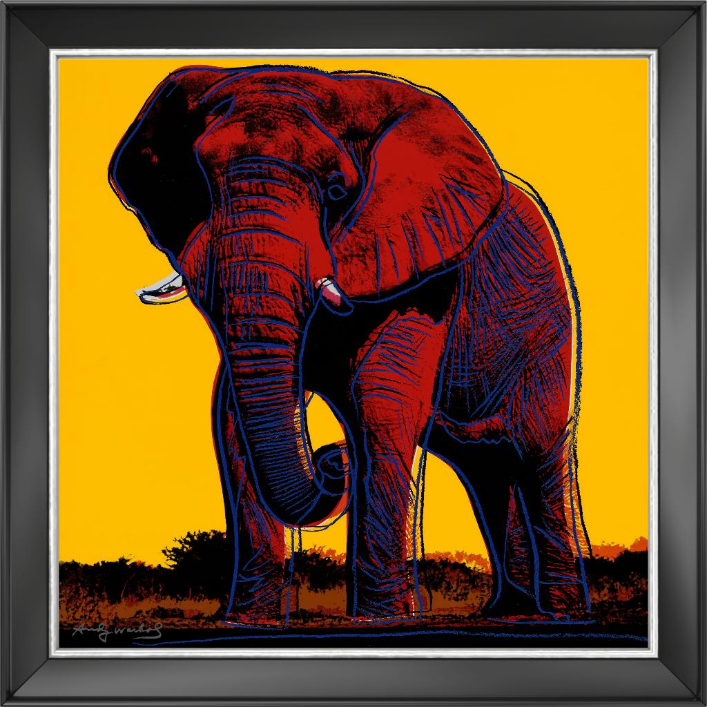 Andy Warhol Endangered Species Christies, Enlèvement ou Envoi