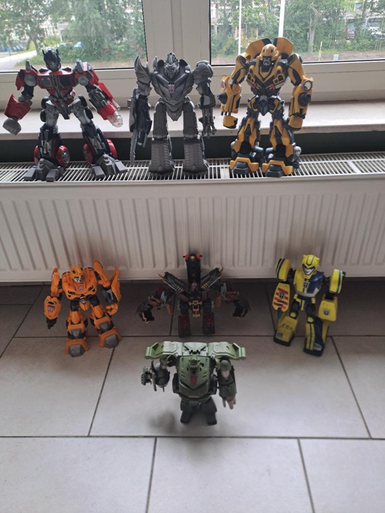 Vintage Big Robots Transformers Hasbro, Collections, Enlèvement