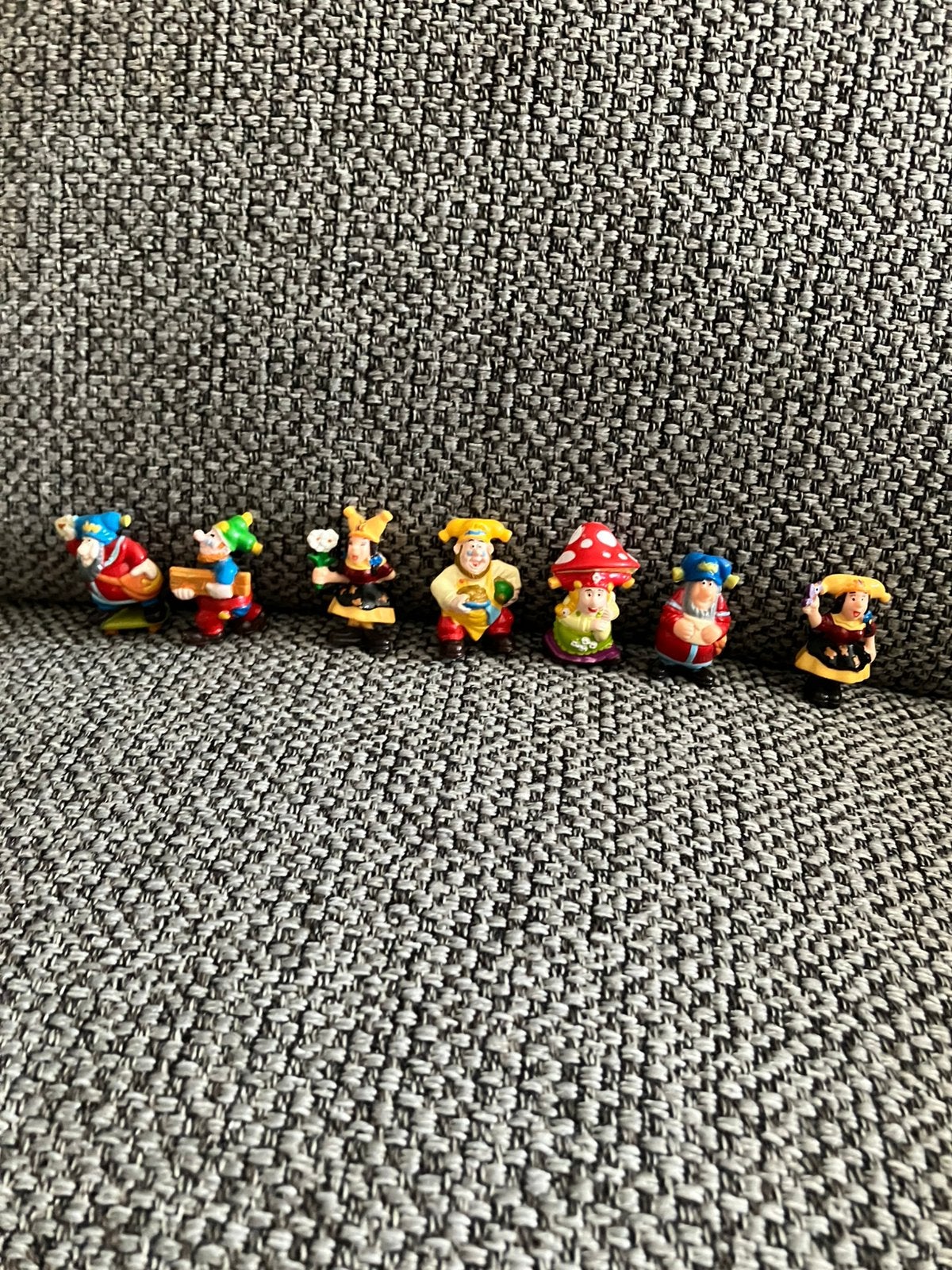 Set 7 figuren kabouter plop ( lui, smal, kwebbel, smul ), Verzamelen, Ophalen of Verzenden, Zo goed als nieuw