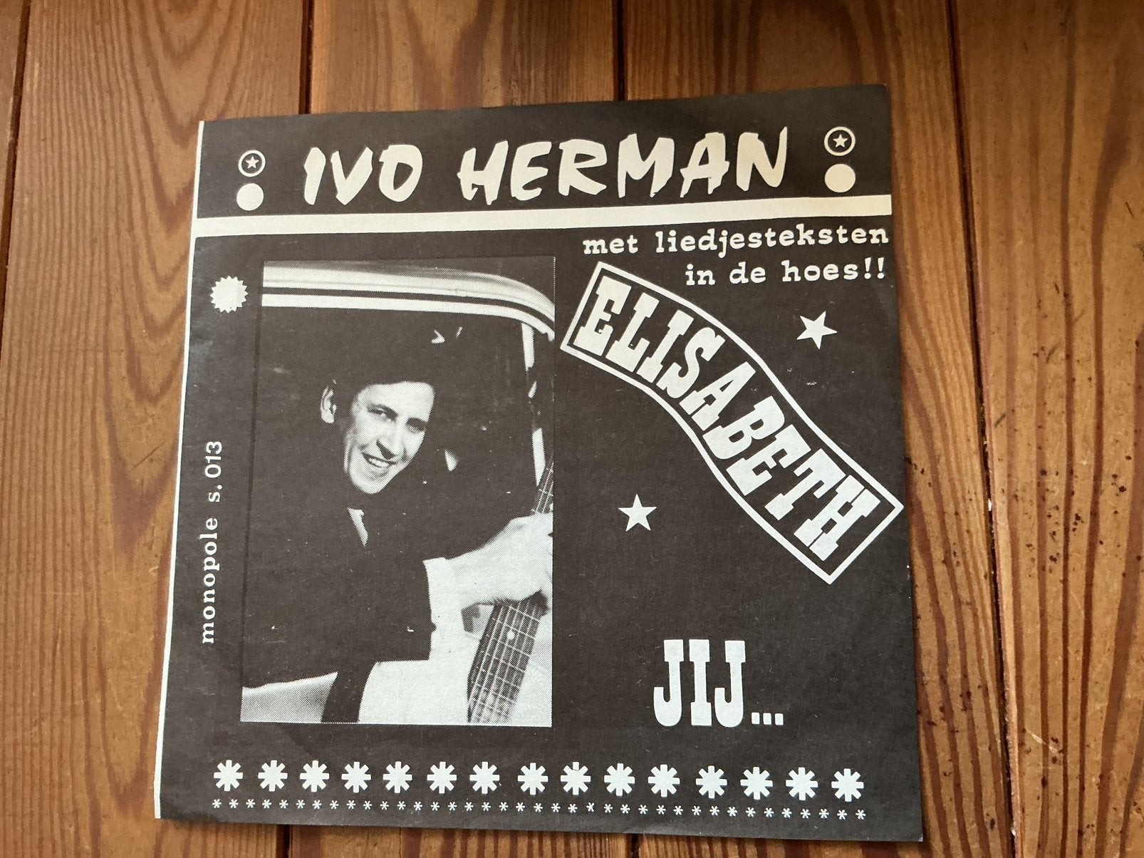 7” Ivo Herman - Elisabeth, Ophalen of Verzenden