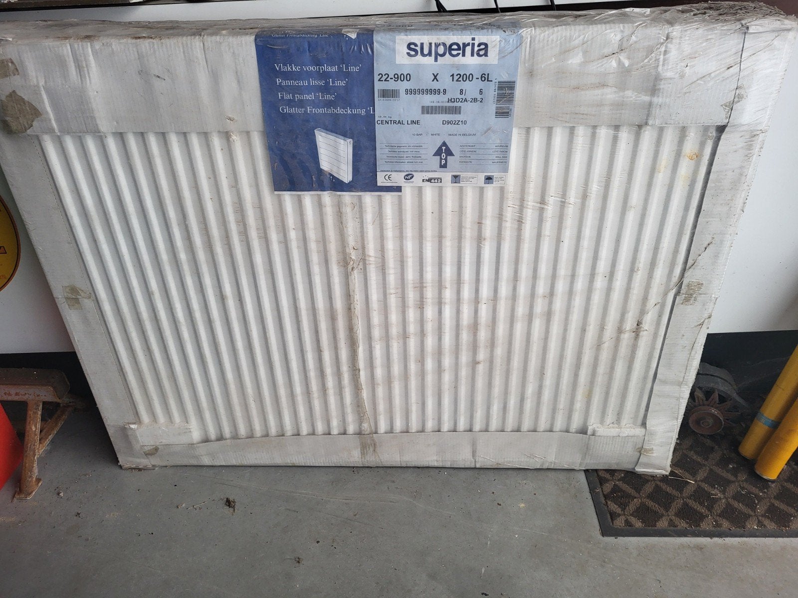 radiator chauvage 90x120 superia nieuw, Doe-het-zelf en Bouw, Ophalen, Nieuw, Radiator