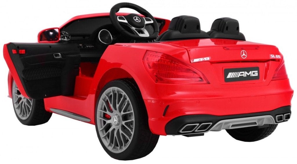 Voiture électrique enfant • MERCEDES SL65 • 12V 7Ah avec MP4, Ophalen, Nieuw