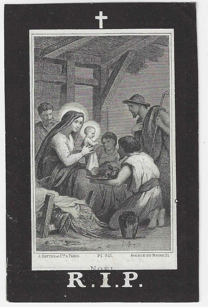 Coleta Vanlandeghem, Meulebeke 1799 - Meulebeke 1874, Ophalen of Verzenden, Bidprentje