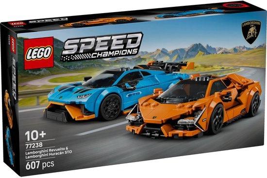 LEGO Speed Champions 77238 Lamborghini Revuelto en Huracán, Nieuw, Complete set, Compleet, Lego