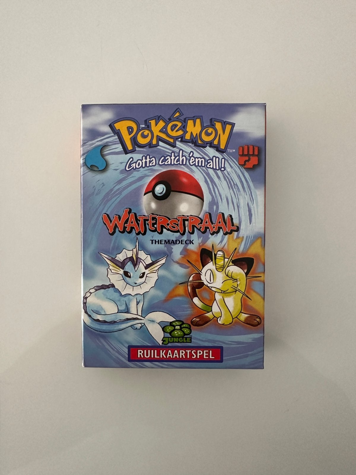 origineel Nederlandstalig Pokémon Waterstraal-deck 1999, Verzamelen, Ophalen of Verzenden, Zo goed als nieuw