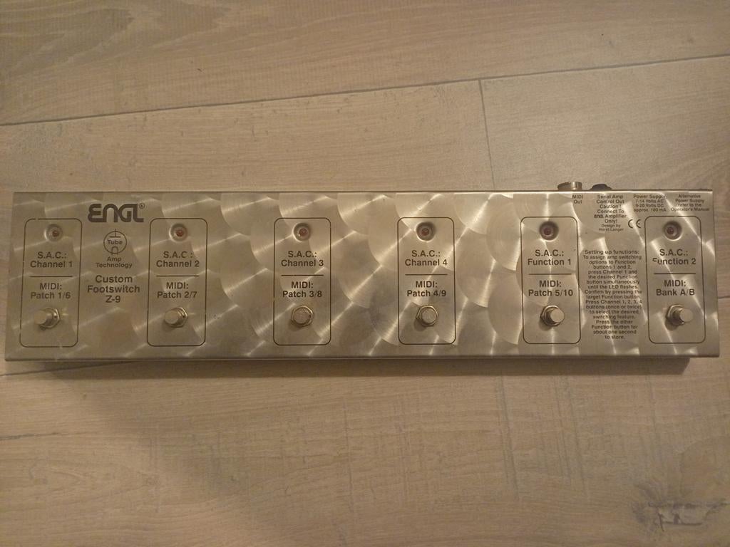 ENGL Z9 footswitch, Enlèvement ou Envoi, Utilisé