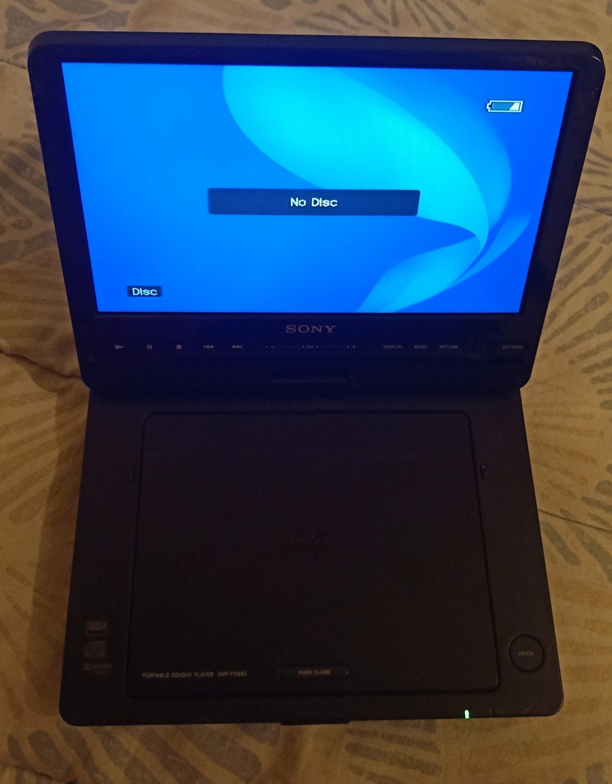 Lecteur CD/DVD portable Sony DVP-FX950, Ophalen of Verzenden, Sony, Draagbaar