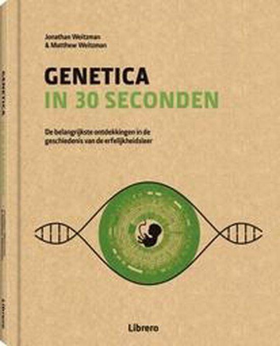 boek: genetica in 30 seconden; J. & M. Weitzman, Boeken, Ophalen of Verzenden, Zo goed als nieuw, Natuurwetenschap