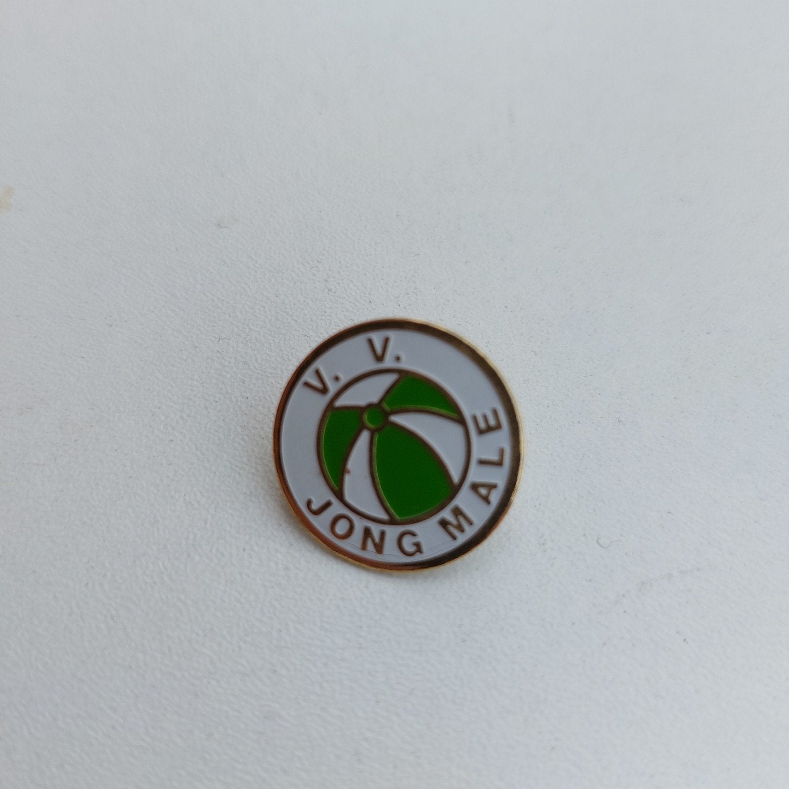 Pin voetbalclub Jong Male, Ophalen of Verzenden