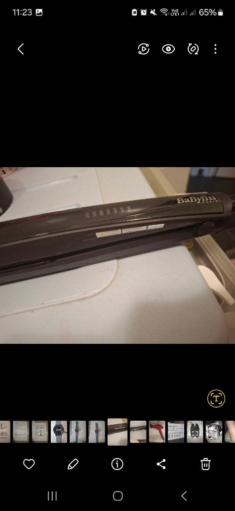 Babyliss stijltang + föhn, Verzenden, Gebruikt, Haardroger