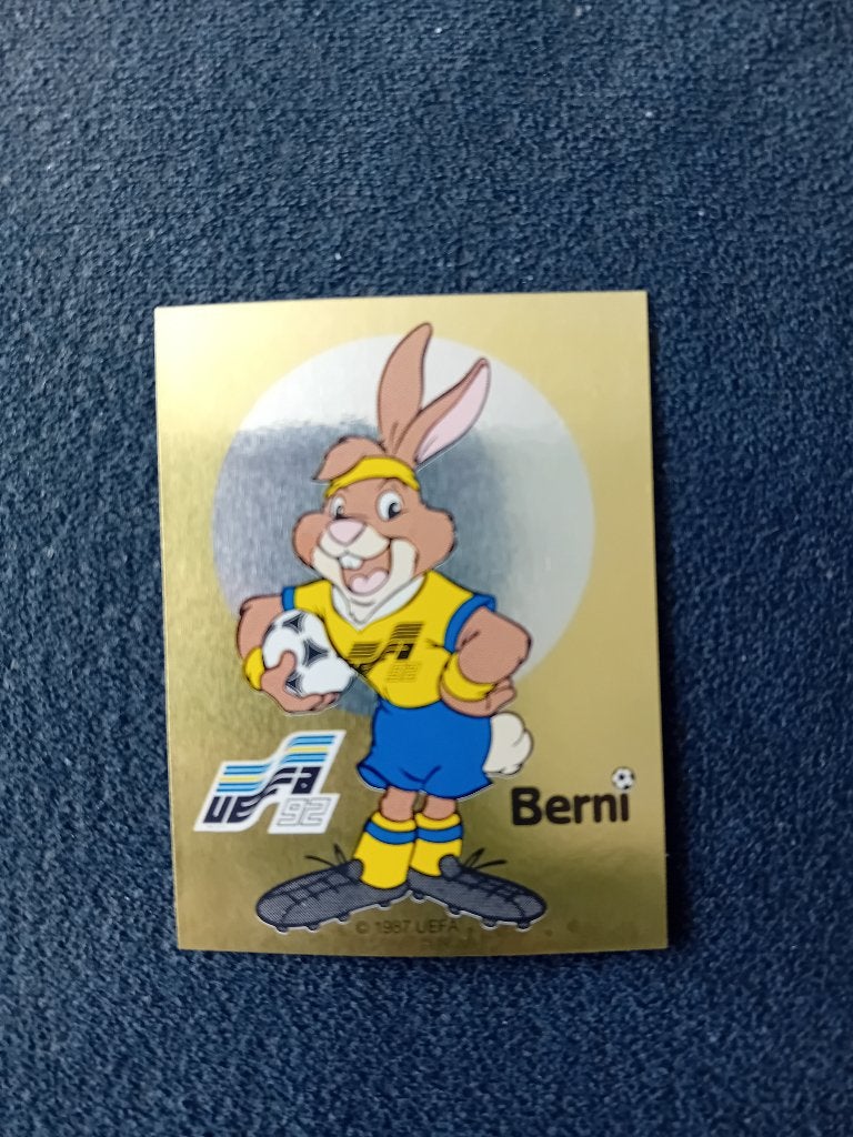 panini sticker EURO 92 nr 3, Enlèvement ou Envoi, Neuf, Sport