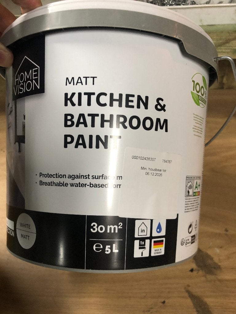 Peinture salle de bains neuf, Bricolage & Construction, Neuf, Enlèvement, Peinture, 5 à 10 litres