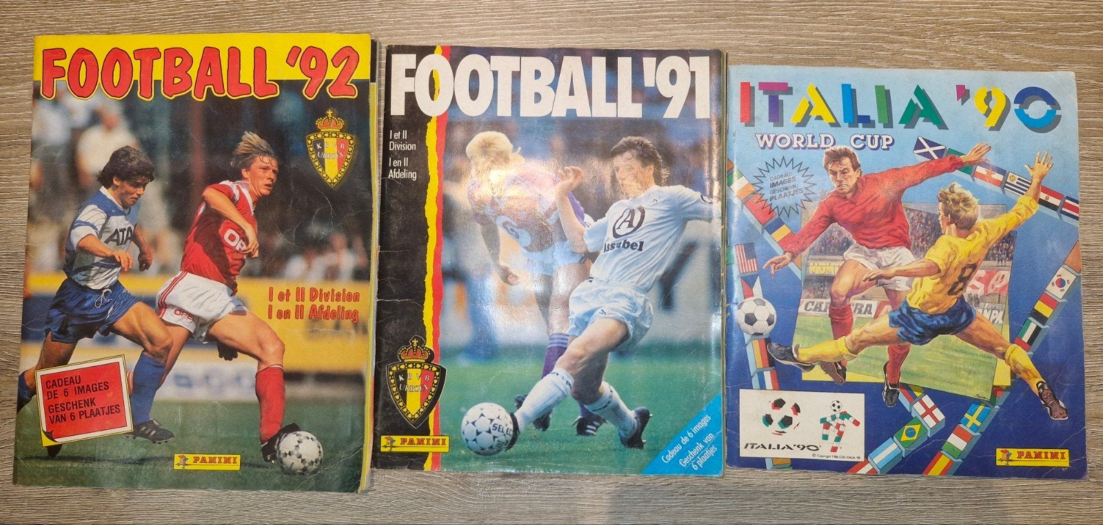 Panini voetbal albums, Ophalen of Verzenden