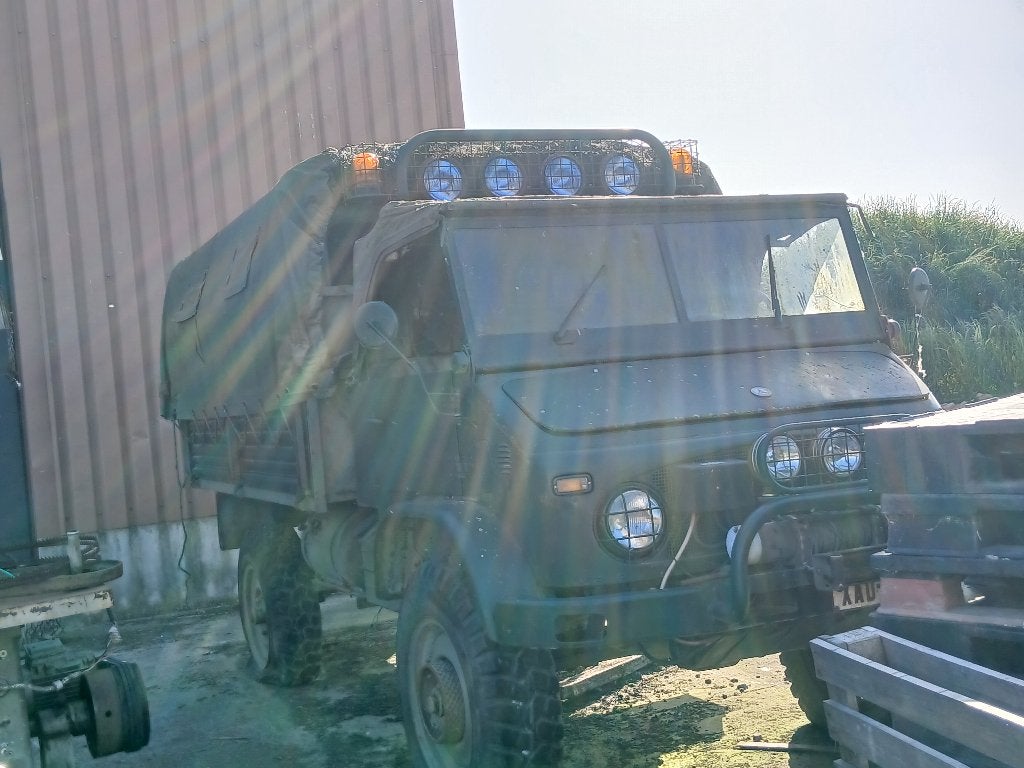 unieke unimog 404 landbouw, Auto-onderdelen, Ophalen, Mercedes-Benz