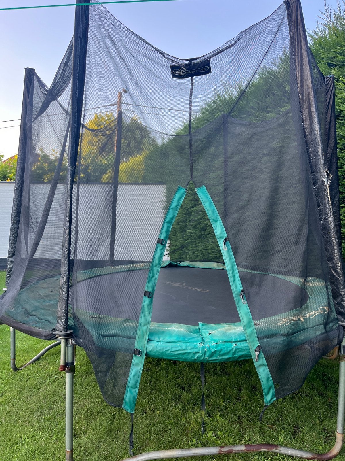 Trampoline, Ophalen, Gebruikt