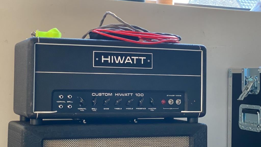 Hiwatt custom 100 dr103 versterker 1970 fender vox gibson, Enlèvement