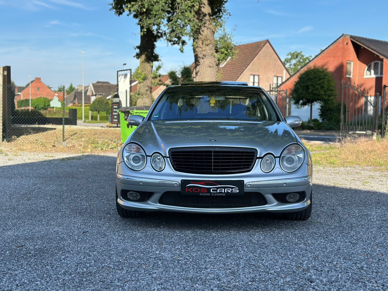 Mercedes E55 AMG/V8 Kompressor/476Pk/W211/2002, Automaat, Achterwielaandrijving, 8 cilinders, Leder