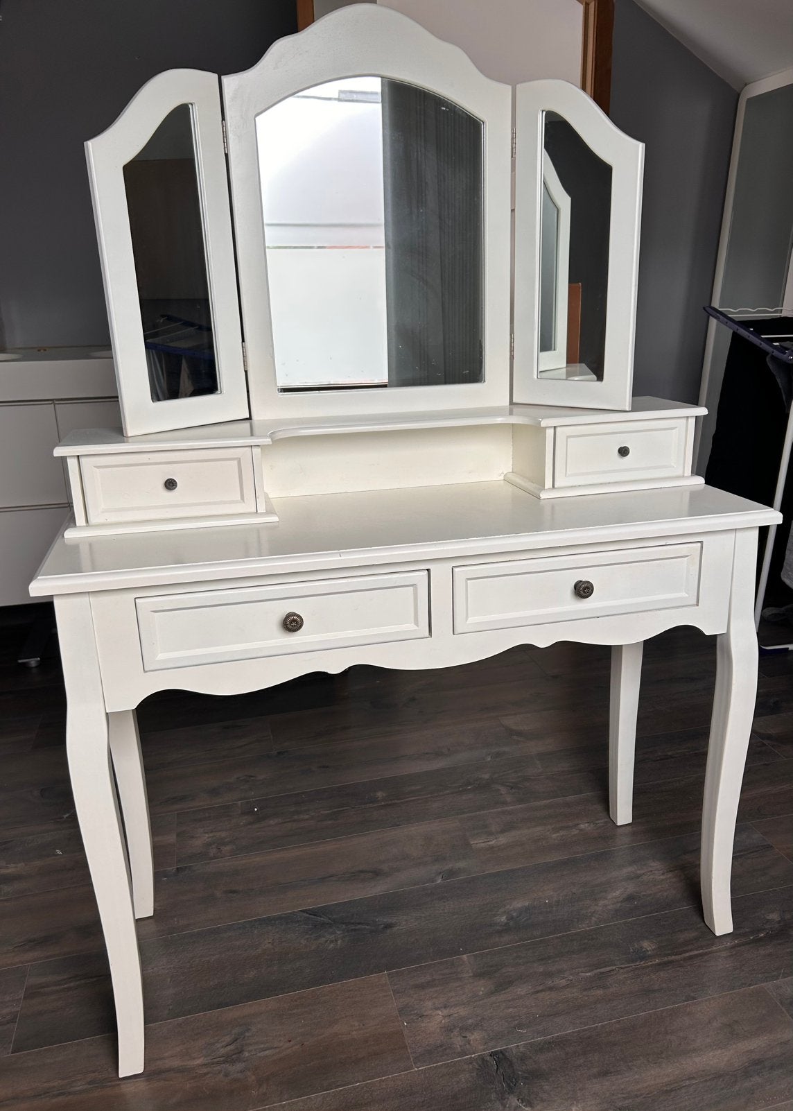 Kaptafel/ Schminktafel, Ophalen, Overige materialen, Gebruikt, 100 tot 150 cm