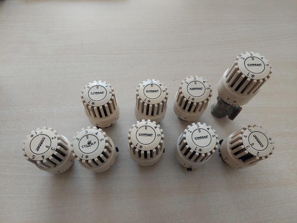 Robinet de radiateur thermostatique COMAP diamètre 28mm, Bricolage & Construction, Enlèvement