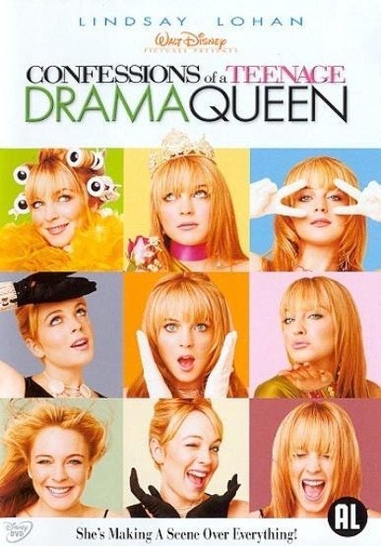 Disney dvd - Confessions of a teenage dramaqueen, Ophalen of Verzenden, Komedie