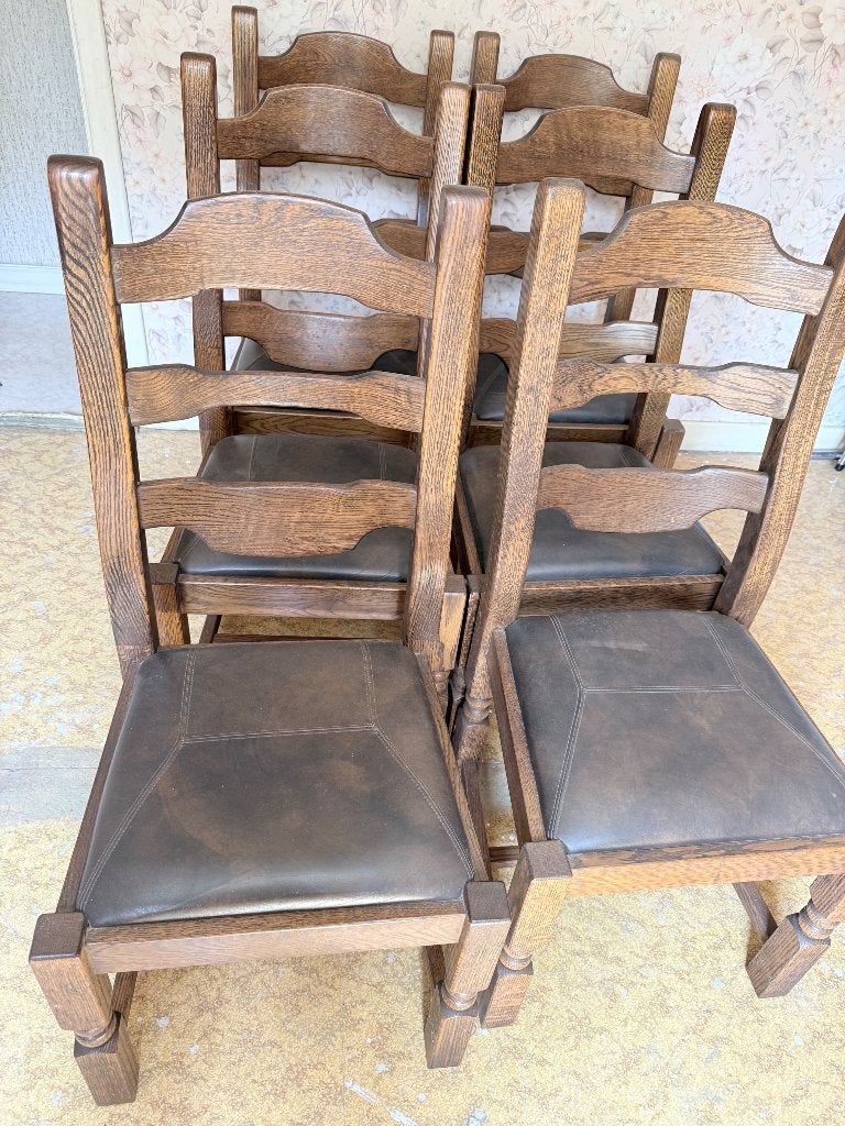 À vendre 6 chaises pour salle à manger, Maison & Meubles, Enlèvement, Utilisé