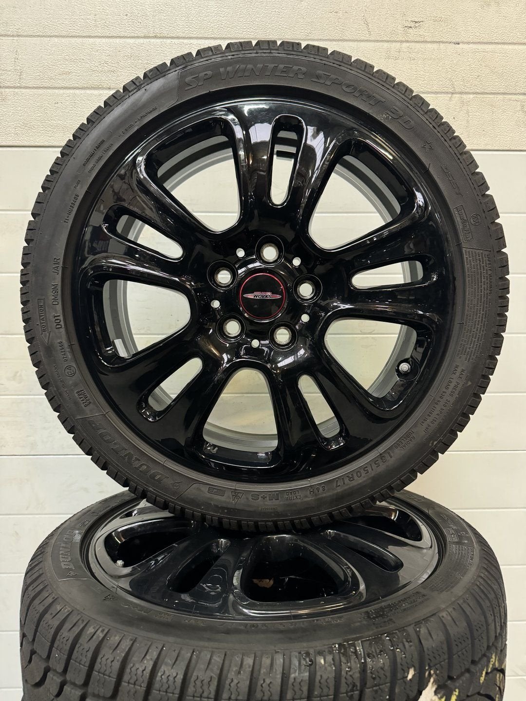 17’’ MINI COOPER VELGEN WINTERWINTERBANDEN F55 F56 F57 STYLI, Pneus et Jantes, Pneus hiver, Véhicule de tourisme, -
