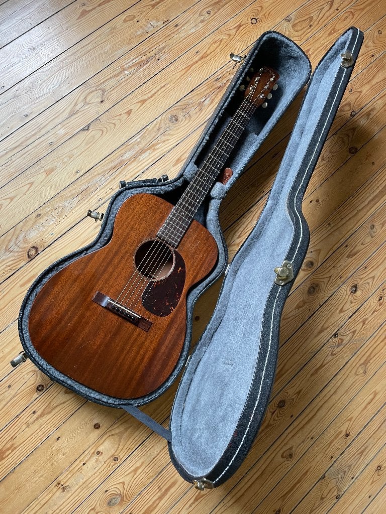 Martin 00-17 (1955), Muziek en Instrumenten, Ophalen, Gebruikt, Western- of Steelstringgitaar, Met koffer
