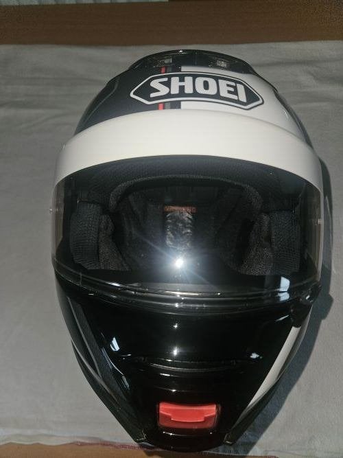 Shoei Neotec 2 Excursion XS 53-54 + Sena SRL 2 Zeer proper., Motoren, Ophalen, XS, Systeemhelm, Shoei
