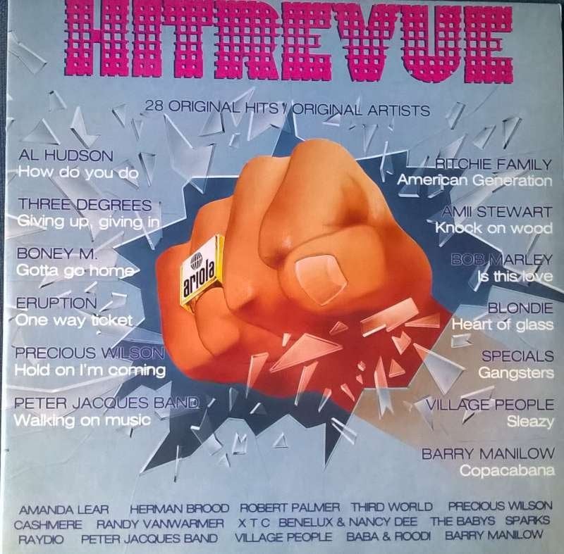 Dubbel LP - Hitrevue 28 Original hits / Artists, Cd's en Dvd's, LP, Ophalen of Verzenden, Zo goed als nieuw, 12 inch