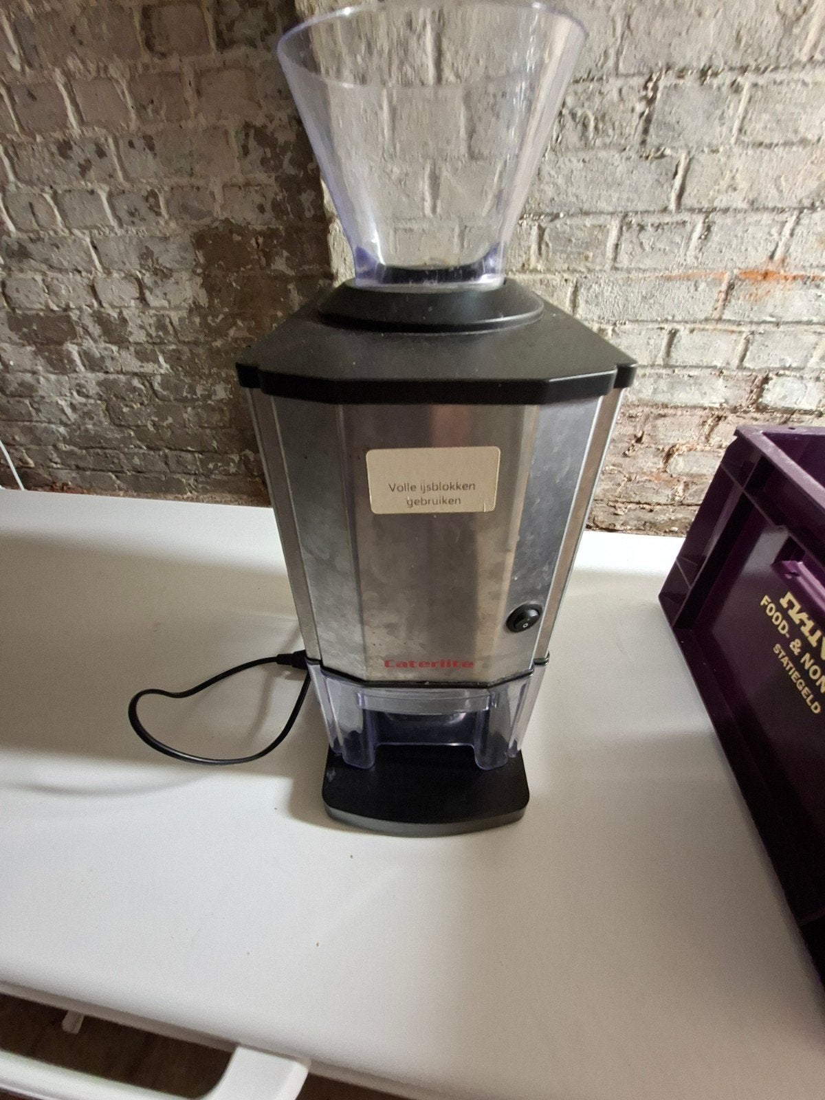 Ijscrusher, Electroménager, Mélangeurs de cuisine, Enlèvement