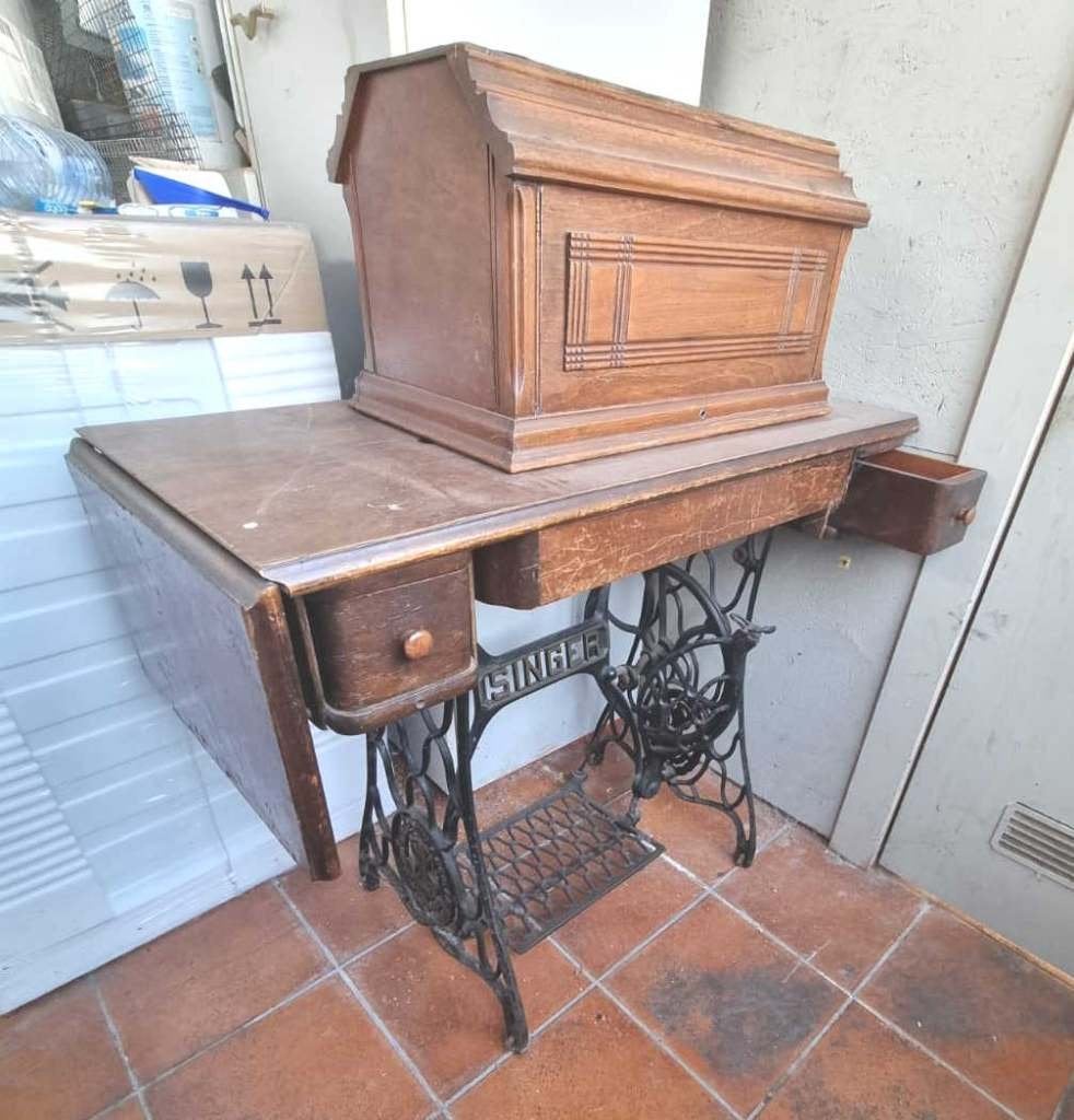 SINGER naaimachine, Antiek en Kunst, Ophalen