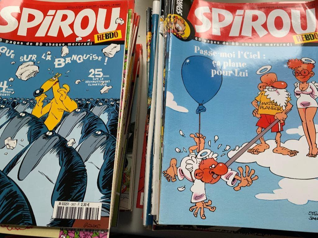 lot de spirou, Enlèvement, 1980 à nos jours, Journal ou Magazine