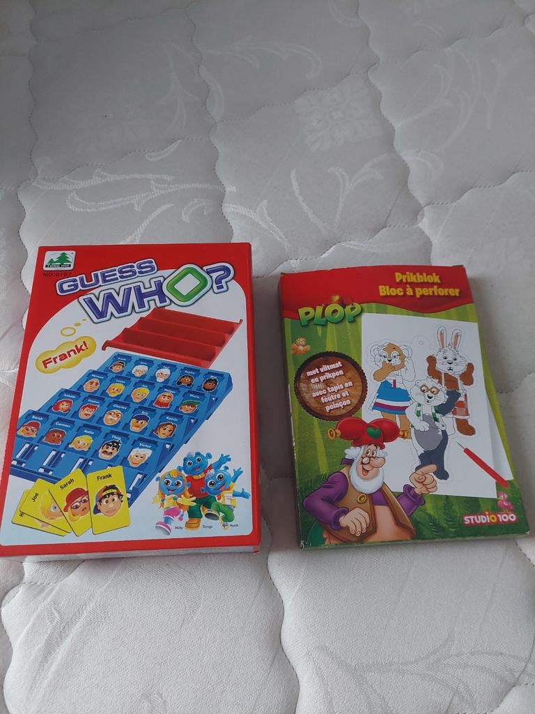 1 spelletje wie is het 1 cijfer puzzels en 1 prikblok, Kinderen en Baby's, Speelgoed | Educatief en Creatief, Ophalen