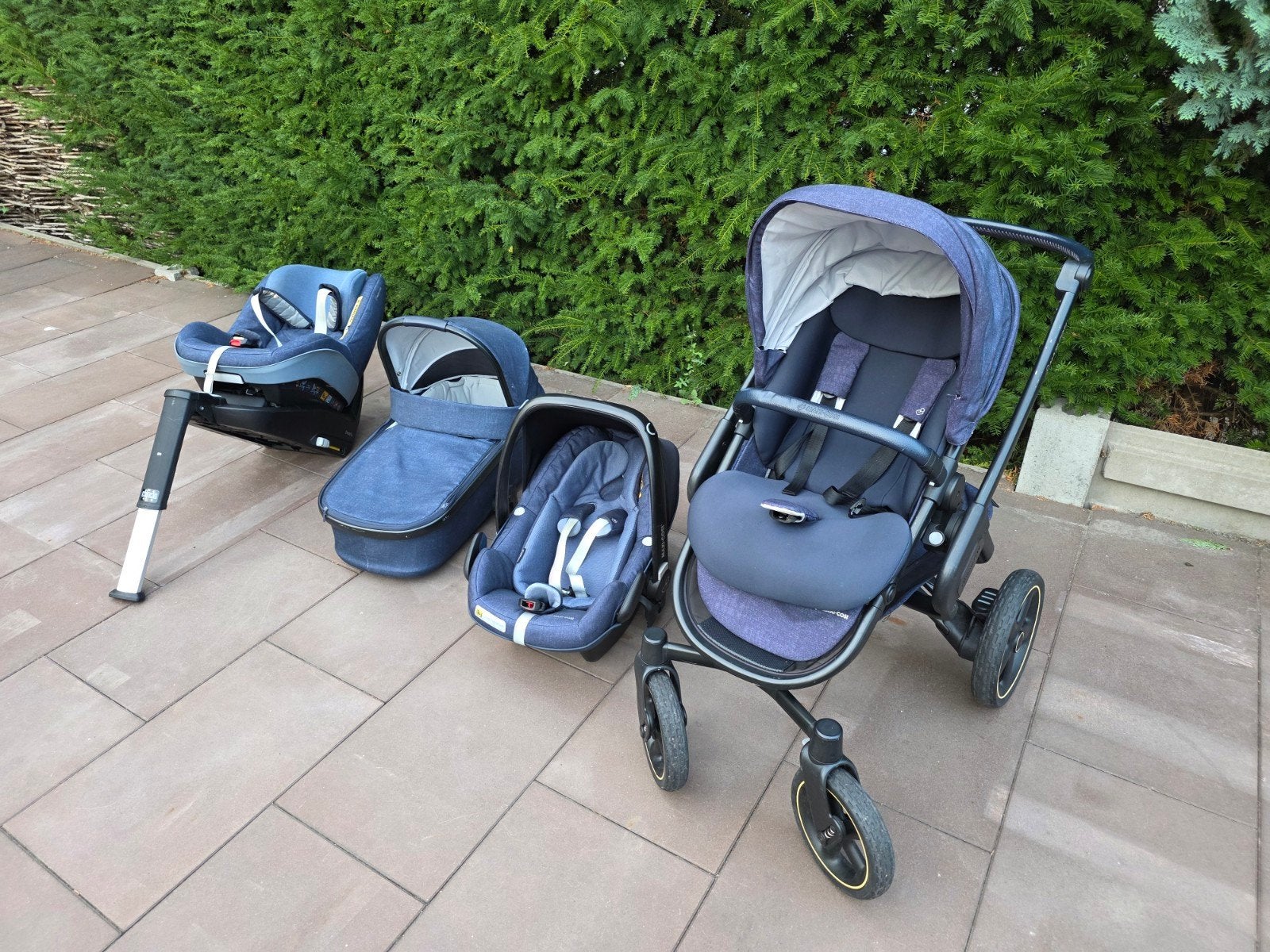Maxi-Cosi kinderwagen met alle toebehoren., Tige de poussée réglable, Comme neuf, Enlèvement, Poussette