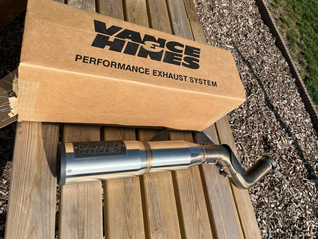Vance and hines exhaust harley davidson pan america, Particulier, Gebruikt