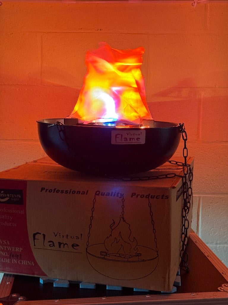 Flamme virtuelle, Musique & Instruments, Enlèvement ou Envoi, Neuf, Lumières, Couleur